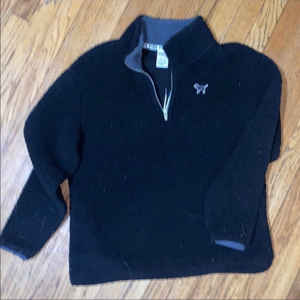 Vs Pink Sherpa sweater